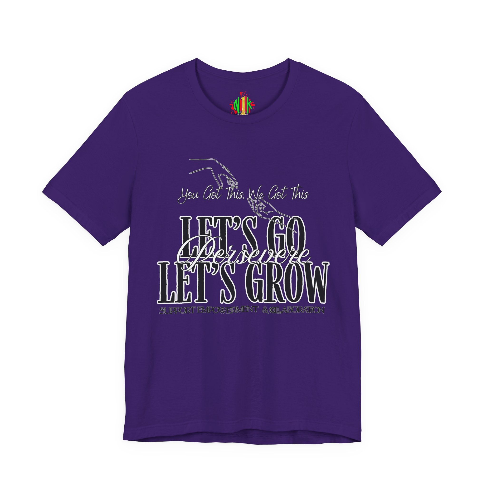 Empowerment Tee, Motivational Shirt, Growth Inspiration Tee, Support Empowerment Apparel, Positive Vibes Tee